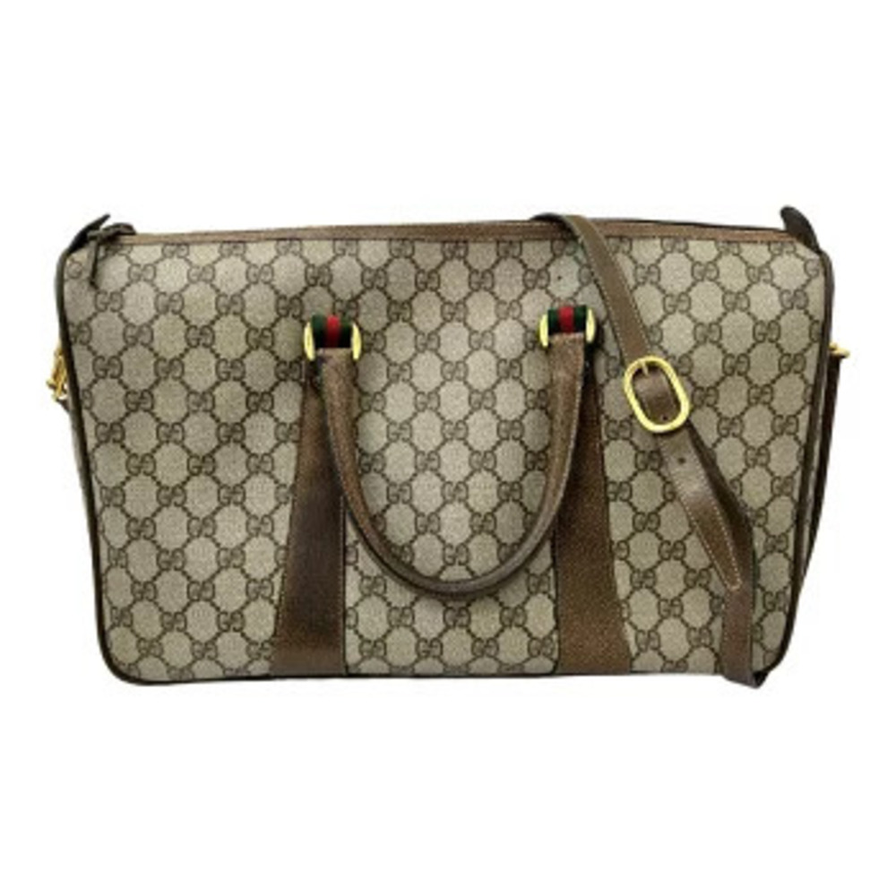 GUCCI bag Handbag Boston Beige